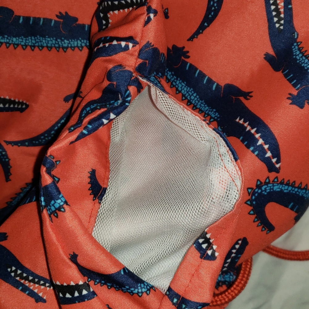 George orange and blue draw string swimming short  Size mediums  All Orders ship - Picture 5 of 8